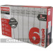 Алюминиевый радиатор ROMMER Plus 200 6 секций Алюминиевый радиатор ROMMER Plus 200 6 секций