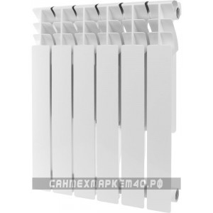 Алюминиевый радиатор ROMMER Plus 500 6 секций Алюминиевый радиатор ROMMER Plus 500 6 секций