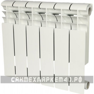 Биметаллический радиатор ROMMER Profi BM 350 6 секций