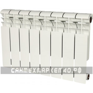 Биметаллический радиатор ROMMER Profi BM 350 8 секций Биметаллический радиатор ROMMER Profi BM 350 8 секций