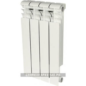 Радиатор биметаллический ROMMER Profi BM 500 4 секции Радиатор биметаллический ROMMER Profi BM 500 4 секции