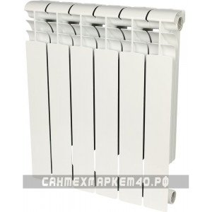 Биметаллический радиатор ROMMER Profi BM 500 6 секций Биметаллический радиатор ROMMER Profi BM 500 6 секций