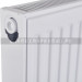 Стальной отопительный радиатор ROMMER 21 500x400 с боковым подключением Стальной отопительный радиатор ROMMER 21 500x400 с боковым подключением