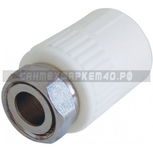 Купить Kalde Муфта комбинированная с накидной гайкой 20x1/2'' по лучшей цене в Калуге