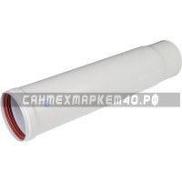 STOUT Элемент дымохода труба телескопическая DN 80 315-370 мм п/м STOUT Элемент дымохода труба телескопическая DN 80 315-370 мм п/м