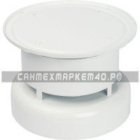 STOUT Элемент дымохода DN60/100, оголовок дымохода вертикальный, защита от ветра и осадков STOUT Элемент дымохода DN60/100, оголовок дымохода вертикальный, защита от ветра и осадков