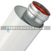 STOUT Элемент дымохода DN60/100 труба коаксиальная 500 мм п/м, уплотнения и хомут в комплекте в Калуге STOUT Элемент дымохода DN60/100 труба коаксиальная 500 мм п/м, уплотнения и хомут в комплекте в Калуге