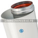 STOUT Элемент дымохода DN60/100 труба коаксиальная 1000 мм п/м, уплотнения и хомут в комплекте в Калуге STOUT Элемент дымохода DN60/100 труба коаксиальная 1000 мм п/м, уплотнения и хомут в комплекте в Калуге