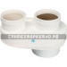 STOUT Элемент дымохода DN80/80 адаптер для подкл. разд. труб (совместимый Vaillant,Ptotherm New ) PP-Ryton в Калуге STOUT Элемент дымохода DN80/80 адаптер для подкл. разд. труб (совместимый Vaillant,Ptotherm New ) PP-Ryton в Калуге
