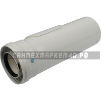 STOUT Элемент дымохода конденсац. DN60/100 м/п PP-AL 310 мм с инспекционным окном STOUT Элемент дымохода конденсац. DN60/100 м/п PP-AL 310 мм с инспекционным окном