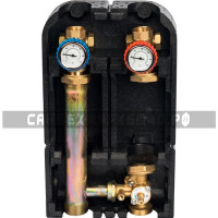STOUT Насосная группа со смесителем 1" без насоса STOUT Насосная группа со смесителем 1" без насоса