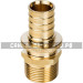 STOUT Переходник с наружной резьбой 25xR 3/4" для труб из сшитого полиэтилена аксиальный в Калуге STOUT Переходник с наружной резьбой 25xR 3/4" для труб из сшитого полиэтилена аксиальный в Калуге