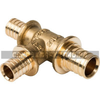 STOUT Тройник переходной 20x16x16 для труб из сшитого полиэтилена аксиальный STOUT Тройник переходной 20x16x16 для труб из сшитого полиэтилена аксиальный