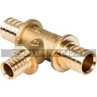 STOUT Тройник переходной 20x16x20 для труб из сшитого полиэтилена аксиальный STOUT Тройник переходной 20x16x20 для труб из сшитого полиэтилена аксиальный