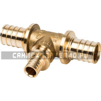 STOUT Тройник переходной 25x16x25 для труб из сшитого полиэтилена аксиальный STOUT Тройник переходной 25x16x25 для труб из сшитого полиэтилена аксиальный