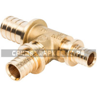 STOUT Тройник переходной 25x20x16 для труб из сшитого полиэтилена аксиальный