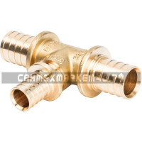 STOUT Тройник переходной 32x25x32 для труб из сшитого полиэтилена аксиальный STOUT Тройник переходной 32x25x32 для труб из сшитого полиэтилена аксиальный