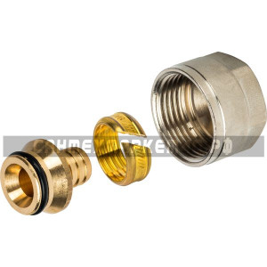 STOUT Фитинг компрессионный для труб PEX 16х2,2х3/4 в Калуге