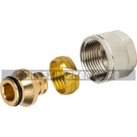STOUT Фитинг компрессионный для труб PEX 20х2,8х3/4