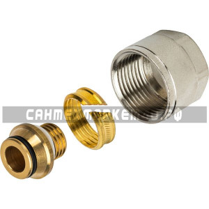 STOUT Фитинг компрессионный для труб PEX-AL-PEX 20х2,0х3/4 в Калуге