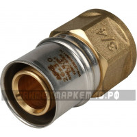 STOUT Переходник с внутренней резьбой 3/4"х26 для металлопластиковых труб прессовой