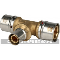 STOUT Тройник переходной 32х20х32 для металлопластиковых труб прессовой STOUT Тройник переходной 32х20х32 для металлопластиковых труб прессовой