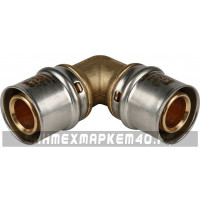 STOUT Угольник 90° 26х26 для металлопластиковых труб прессовой STOUT Угольник 90° 26х26 для металлопластиковых труб прессовой