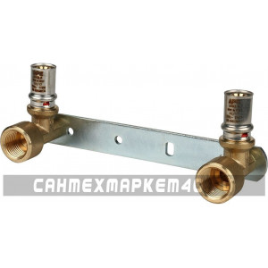 STOUT Настенный комплект для смесителя 1/2"x20 для металлопластиковых труб прессовой в Калуге