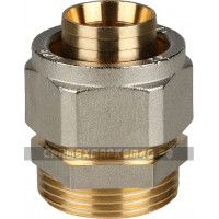 STOUT Переходник с наружной резьбой 1 1/4"х32 для металлопластиковых труб винтовой STOUT Переходник с наружной резьбой 1 1/4"х32 для металлопластиковых труб винтовой