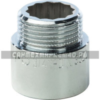 STOUT Удлинитель хромированный 3/4X20 STOUT Удлинитель хромированный 3/4X20