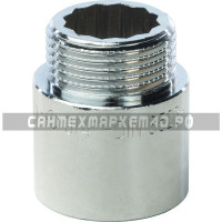 STOUT Удлинитель хромированный 3/4X25 STOUT Удлинитель хромированный 3/4X25