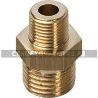 STOUT Ниппель НН переходной 1/4X1/8 STOUT Ниппель НН переходной 1/4X1/8