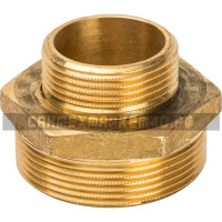 STOUT Ниппель НН переходной 2X1"1/4 STOUT Ниппель НН переходной 2X1"1/4
