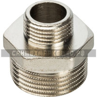 STOUT Ниппель НН переходной никелированный 1"X1/2