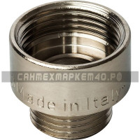 STOUT Переходник ВН никелированный 3/4X1/2 STOUT Переходник ВН никелированный 3/4X1/2