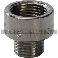 STOUT Переходник ВН никелированный 3/8X1/4 STOUT Переходник ВН никелированный 3/8X1/4