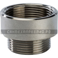 STOUT Переходник ВН никелированный 1"1/2x1"1/4 STOUT Переходник ВН никелированный 1"1/2x1"1/4