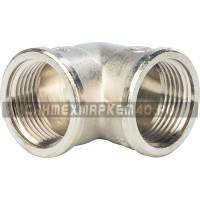 STOUT Угольник ВВ никелированный 1" STOUT Угольник ВВ никелированный 1"