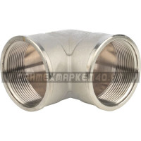 STOUT Угольник ВВ никелированный 2" STOUT Угольник ВВ никелированный 2"