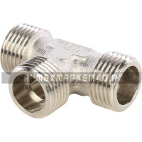 STOUT Тройник НН никелированный 1/2X1/2X1/2 STOUT Тройник НН никелированный 1/2X1/2X1/2