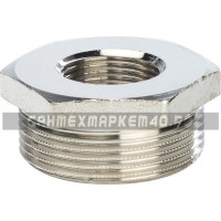 STOUT Футорка никелированная 1"X1/2" STOUT Футорка никелированная 1"X1/2"