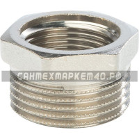 STOUT Футорка никелированная 1"X3/4" STOUT Футорка никелированная 1"X3/4"