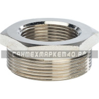 STOUT Футорка никелированная 2"X1"1/4 STOUT Футорка никелированная 2"X1"1/4