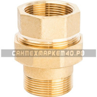 STOUT Разъемное соединение "американка" ВН, уплотнение под гайкой по плоскости, 1” 1/2 STOUT Разъемное соединение "американка" ВН, уплотнение под гайкой по плоскости, 1” 1/2