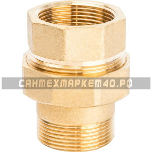 STOUT Разъемное соединение "американка" ВН, уплотнение под гайкой по плоскости, 1” 1/2 в Калуге STOUT Разъемное соединение "американка" ВН, уплотнение под гайкой по плоскости, 1” 1/2 в Калуге