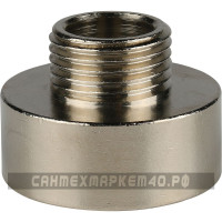 STOUT Переходник ВН никелированный 1"X1/2 STOUT Переходник ВН никелированный 1"X1/2