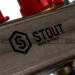 STOUT Коллектор из нержавеющей стали в сборе с расходомерами 9 вых. в Калуге STOUT Коллектор из нержавеющей стали в сборе с расходомерами 9 вых. в Калуге