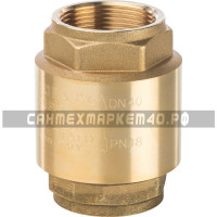 STOUT 1 1/2" Клапан обратный пружинный муфтовый с металлическим седлом STOUT 1 1/2" Клапан обратный пружинный муфтовый с металлическим седлом
