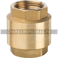 STOUT 1 1/4" Клапан обратный пружинный муфтовый с пластиковым седлом STOUT 1 1/4" Клапан обратный пружинный муфтовый с пластиковым седлом