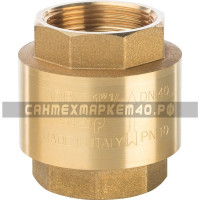 STOUT 1 1/2" Клапан обратный пружинный муфтовый с пластиковым седлом STOUT 1 1/2" Клапан обратный пружинный муфтовый с пластиковым седлом